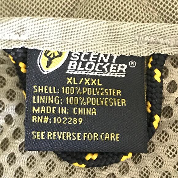 Scent Blocker Thunder Chicken Turkey Vest Camouflage Pockets Size XL to XXL - Picture 4 of 16